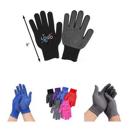 Anti Slip Nylon Safety Gloves for Work