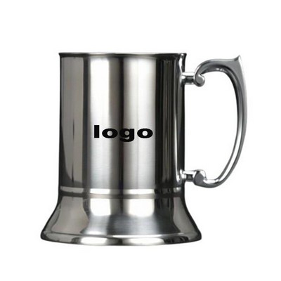Double Walled Stainless Steel Beer Mug