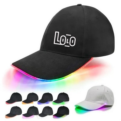 LED Glow Baseball Cap