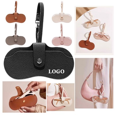 PU Leather Eyewear Case for Women