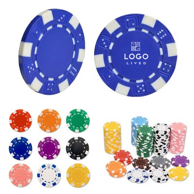 Golf Ball Marker Poker Chip