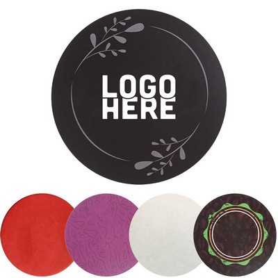 4" Disposable Paper Full Color Custom Coaster