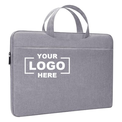 Stylish Portable Monitor Case with Zippered Pockets
