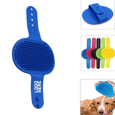 Rubber Pet Bath Brush