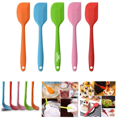 Small Silicone One Piece Baking Spatulas