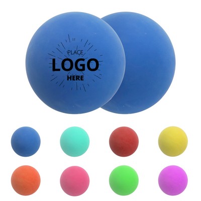 Solid Color Rubber Bouncy Ball Toys