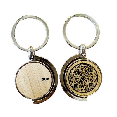 Spinning keychain