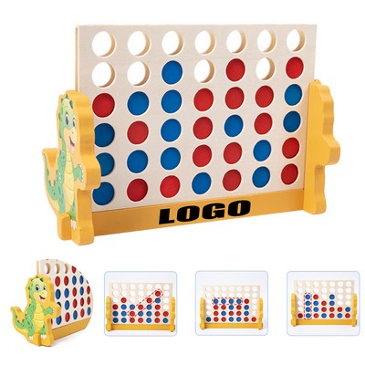 Dinosaur Design Four-In-A-Row Game