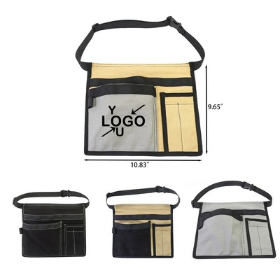 Five Pocket One Side Tool Belt Pouch Work Apron