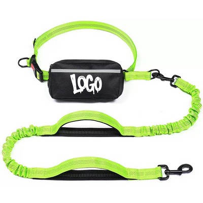 Multifunctional Dog Leash With Waist Bag