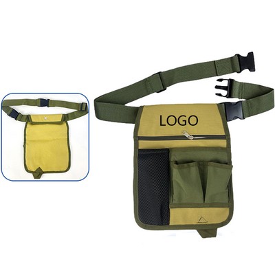 Multi-pocket Hardware Construction Site Outdoor Waist Bag