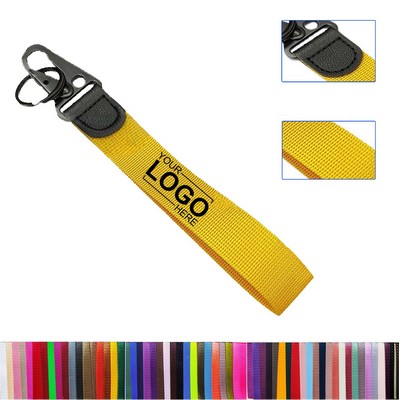 Nylon Backpack with Wristband and Keychain