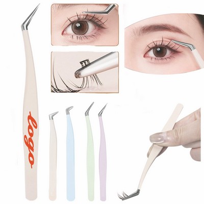 Stainless Steel Eyelash Tweezers