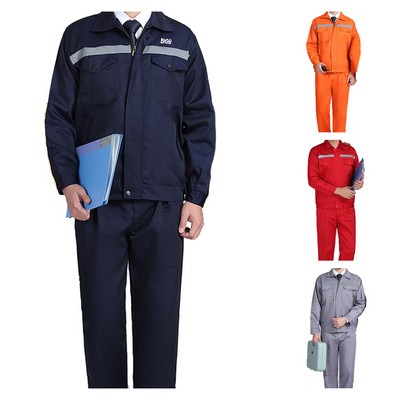 Men Women Flame Resistant Long Sleeve Workmen Uniform