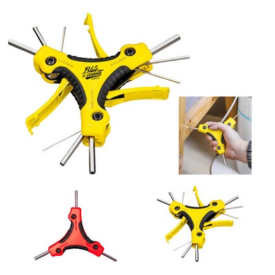 Folding Hex Key Wrench Tool