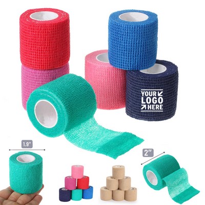 2" x 5 Yards Elastic Self Adhesive Medical Bandage Wrap