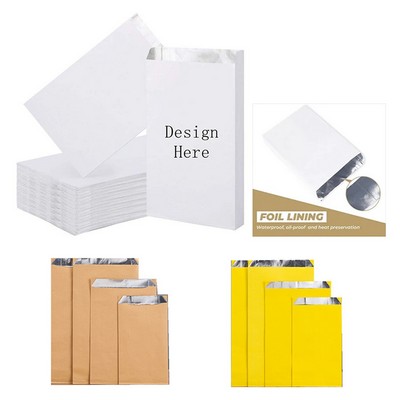 Disposable Aluminum Foil Inner Kraft Paper Bags