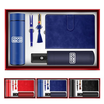 Cup Umbrella Notebook Gift Set