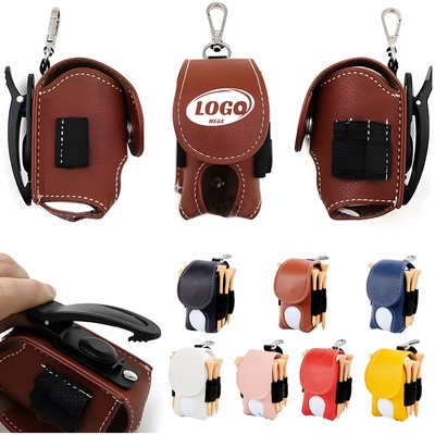 PU Golf Ball Pouch