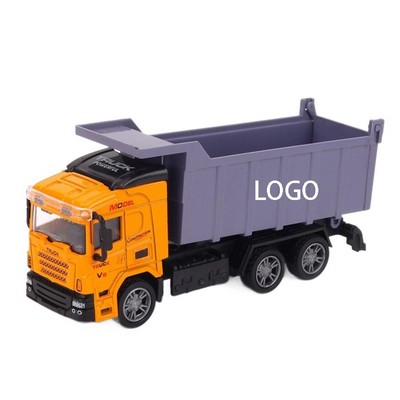Alloy Pull-Back Dump Truck Toy