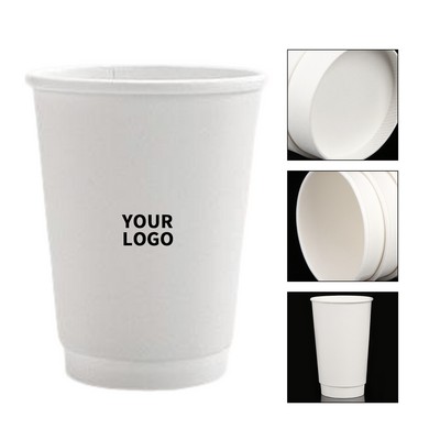 Paper Coffee Cup With PP Lid Fourteen Ounce Capacity