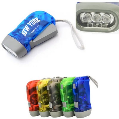 Hand Crank Flashlight