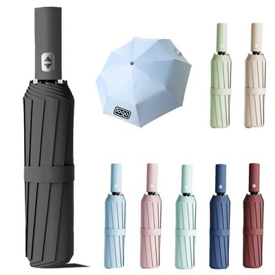 Automatic Folding UV Protection Travel Umbrella