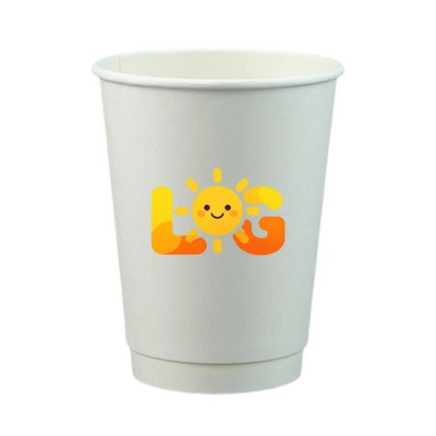 12Oz. White Paper Cup