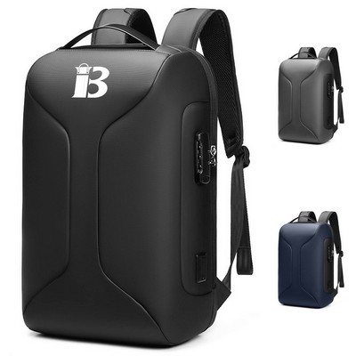 Oxford Anti Theft Travel Backpack w/ USB Charging Port