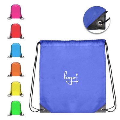 Waterproof Polyester Drawstring Gym And Sports Backpack