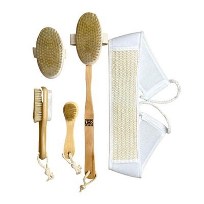 6 PCS Shower Brush Set
