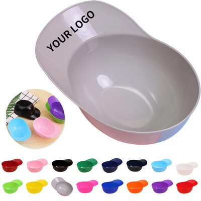 Food Grade Plastic Ice Cream Hat Bowl Stackable Design Smooth Surface