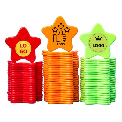 Star-Shaped Game Reward Coins For Hospitals And Schools