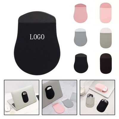 Lycra Self-Adhesive Mouse Storage Bag