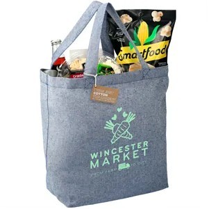 Recycled 5oz Cotton Twill Grocery Tote