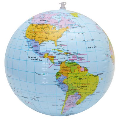 16" Globe Beach Ball