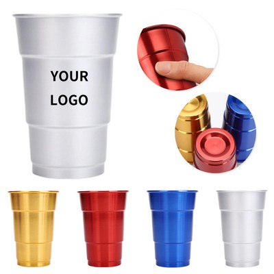 Sixteen Ounce Aluminum Drinking Cup