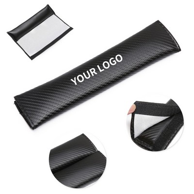 Leather Car Seat Strap Pad Fluffy Soft