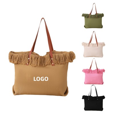 Tassel Tote Bag