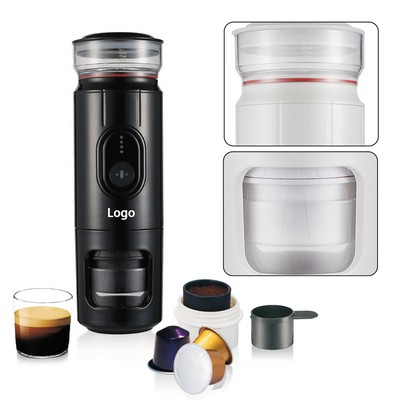 Rechargeable Hot & Cold Brew Portable Espresso Coffee Machine