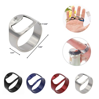 Chic Bottle Opener Finger Ring