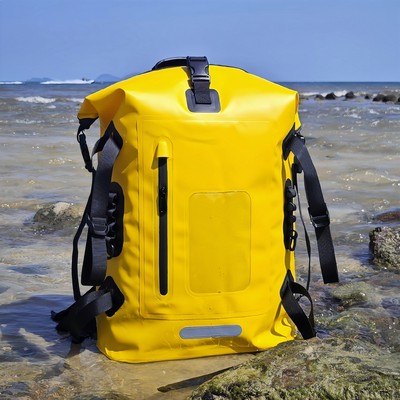 20L Heavy Duty Hiking Backpack - Roll-Top Closure Bag