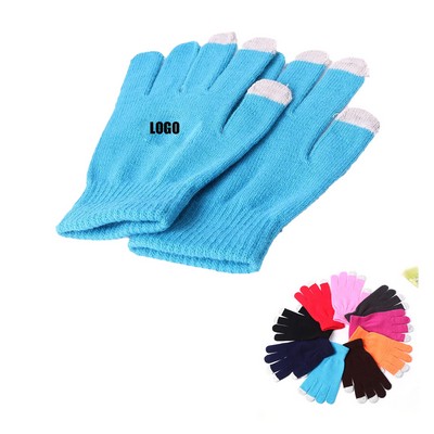 Winter Touchscreen Knit Gloves