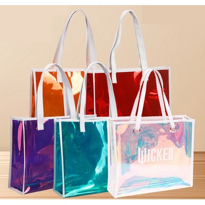 Holographic PVC Tote Bag