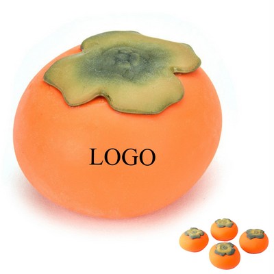 TPR Persimmon Stress Reliever Ball