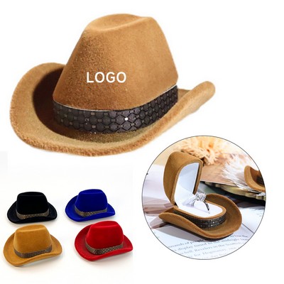 Cowboy Hat Jewelry Box