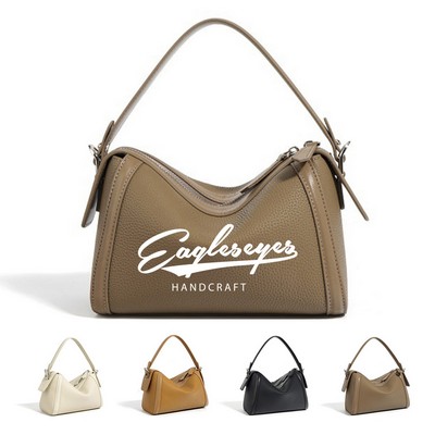 PU Leather Trip Tote Bag