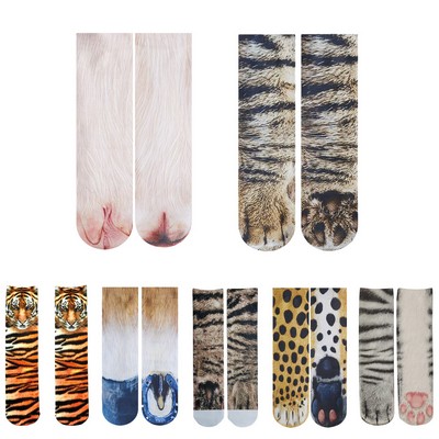 3D Animal Paw Sock For Adult