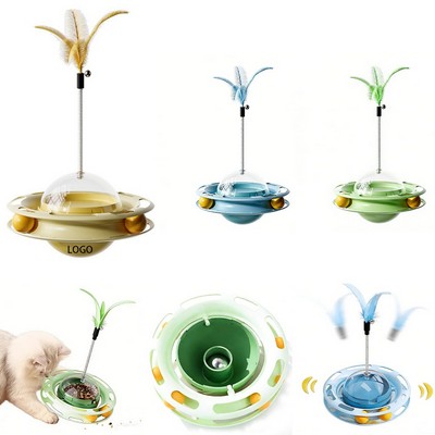 PP Drinker Tumbler Cat Playstick Toy