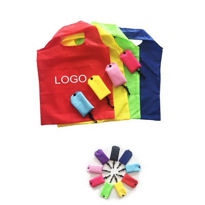 Reusable Fold-Up Shopping Tote Bag